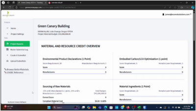 Green Canary Demo Video